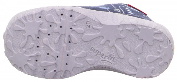 Papuce Superfit SPOTTY Modre Biele | SK-20897659