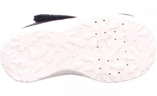 Papuce Superfit SPOTTY Modre Strieborne | SK-01496759