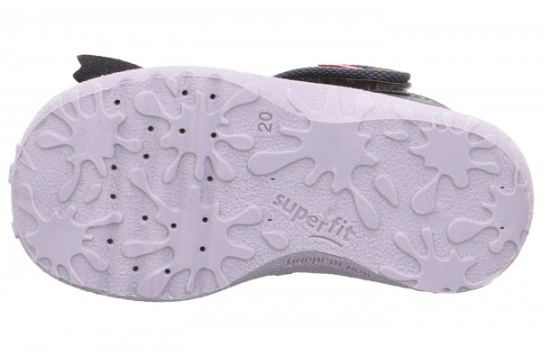 Papuce Superfit SPOTTY Pre Babatka Siva | SK-91530829