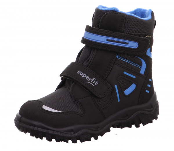 Snehule Superfit HUSKY Detske Čierne Modre | SK-82673199