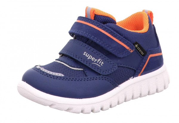 Tenisky Superfit SPORT7 MINI Pre Babatka Modre Oranžové | SK-23601859