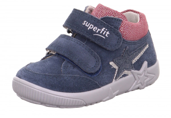 Tenisky Superfit STARLIGHT Pre Babatka Modre Ruzove | SK-21049839